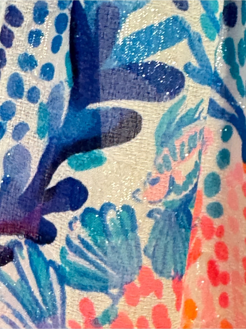 NWOT Lilly Pulitzer Sz 4 Sarita Silk Metallic Swing Dress Resort Sway With Me - Picture 6 of 9